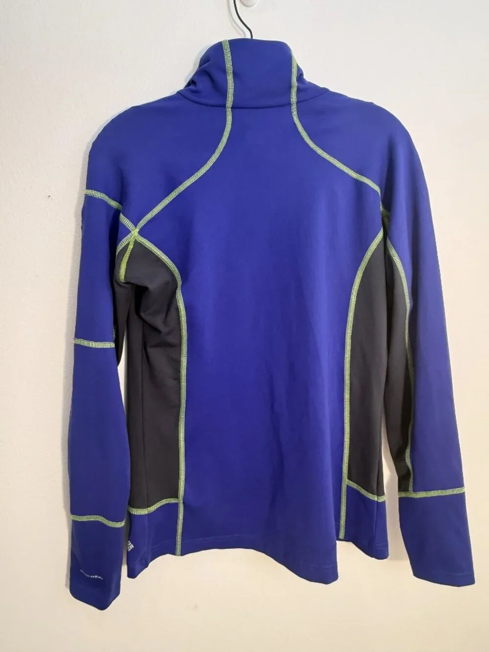 Columbia Trail Roamer EXS Jacket Medium M Purple Omni Heat Lightweight Full Zip